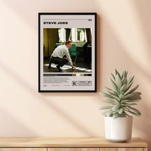 Steve Jobs Movie Poster, Danny Boyle, Minimalist Movie Poster, A3 poster, Home decor