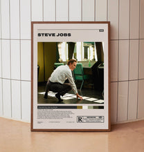 Steve Jobs Movie Poster, Danny Boyle, Minimalist Movie Poster, A3 poster, Home decor