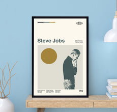 Steve Jobs Movie, Steve Jobs Movie Poster, Danny Boyle, Vintage Poster, Minimalist Movie Poster, Vintage Print, Custom Poster 1709091977