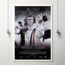 Steve Mcqueen The Man & Le Mans Movie Poster Print, Canvas Wall Art, Room Decor, Movie Art