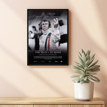 Steve Mcqueen The Man & Le Mans Movie Poster Print, Canvas Wall Art, Room Decor, Movie Art