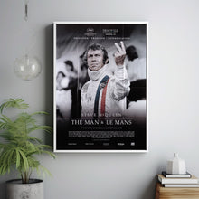 Steve Mcqueen The Man & Le Mans Movie Poster Print, Canvas Wall Art, Room Decor, Movie Art