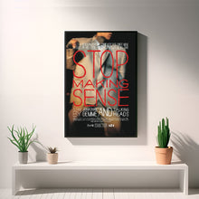 Stop Making Sense Movie Poster, Art Poster, Canvas Material Gift, Home Decor, Live Room Wall Art, High Quality Reproduction, Keepsake 1623185601