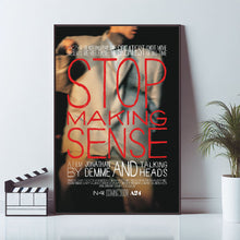 Stop Making Sense Movie Poster, Art Poster, Canvas Material Gift, Home Decor, Live Room Wall Art, High Quality Reproduction, Keepsake 1623185601