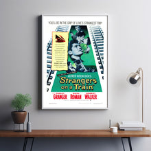 Strangers on a Train Movie Poster, Room Decor, Home Decor, Art Poster for Gift 2