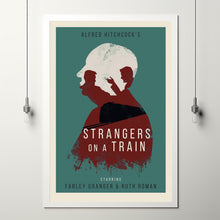 Strangers on a Train Movie Poster, Room Decor, Home Decor, Art Poster for Gift 3