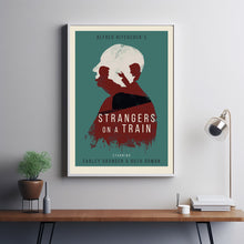 Strangers on a Train Movie Poster, Room Decor, Home Decor, Art Poster for Gift 3