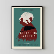 Strangers on a Train Movie Poster, Room Decor, Home Decor, Art Poster for Gift 3