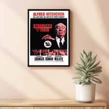 Strangers on a Train Movie Poster, Room Decor, Home Decor, Art Poster for Gift 4