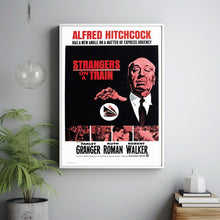 Strangers on a Train Movie Poster, Room Decor, Home Decor, Art Poster for Gift 4