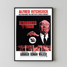 Strangers on a Train Movie Poster, Room Decor, Home Decor, Art Poster for Gift 4
