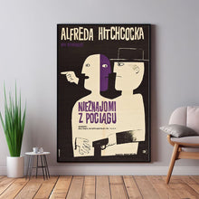 Strangers on a Train Poster Hitchcock Movie Poster dark comedy film Movie Poster, Home Decor, Art Poster for GiftCustom Personalized Poster 1604897930