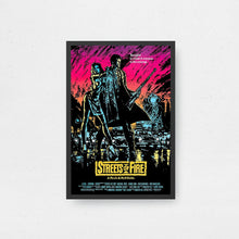 Streets of Fire Movie Poster - High Quality Canvas Art Print - Room Decoration - Art Poster For Gift 1653865003