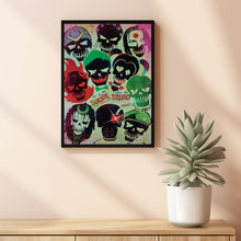 Suicide Squad Movie Poster Print, Canvas Wall Art, Room Decor, Movie Art