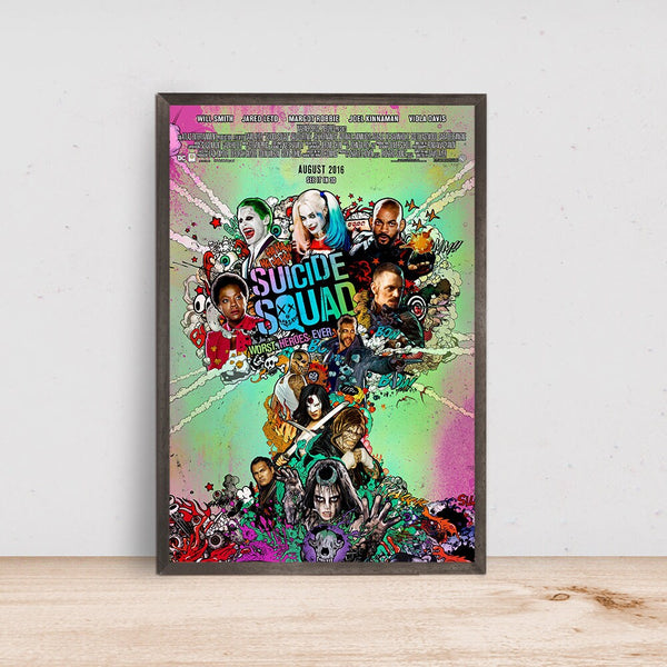 Suicide Squad Movie Poster, Room Decor, Home Decor, Art Poster for Gift 1653037773