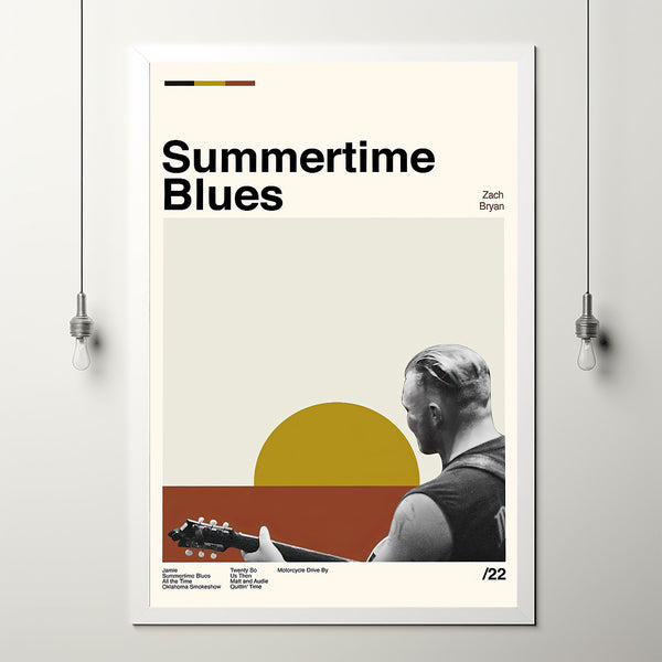 Summertime Blues Poster, Summertime Blues Print, Movie Posters, Movie Wall Art, Retro Movie Poster, Vintage Movie Poster