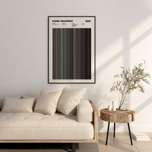 Super Troopers Movie Barcode Print, Super Troopers Print, Super Troopers Poster, Super Troopers Wall Art, Super Troopers Art Print 1631659375