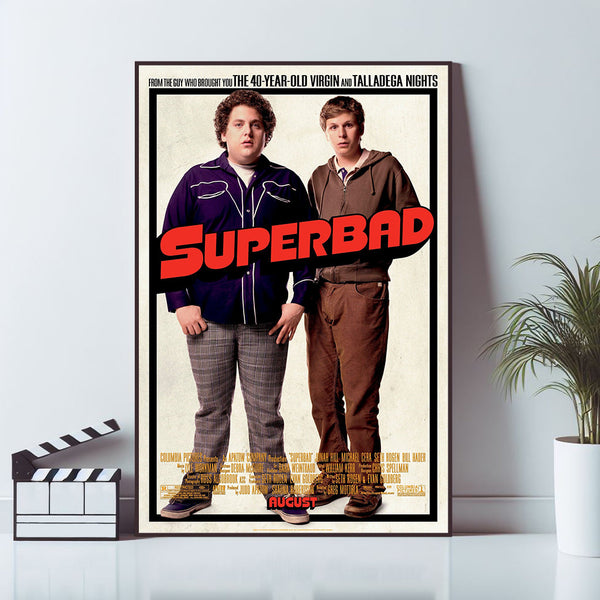 Superbad, Movie Poster, Wall Art Prints, Art Poster, Canvas Material Gift, Keepsake, Home Decor, Live Room Wall Art 1676163992
