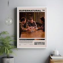 Supernatural Poster, Eric Kripke, Minimalist Tv Series, Tv Series Poster