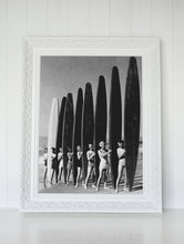 Surfers Girls Beach Wall Art Vintage Black and White Photograph Woman Sea Vintage Antique Poster Fine Art Poster Art Gift 1557924771