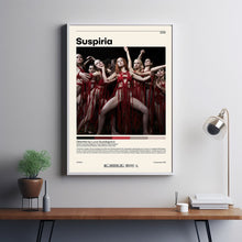 Suspiria  Luca Guadagnino Minimalist Movie Poster, Vintage Retro Art Print, Custom Poster, Wall Art Print, Home Decor