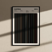 Suspiria Movie Barcode Print, Suspiria Print, Suspiria Poster, Suspiria Wall Art, Suspiria Art Print, Suspiria Frames Print, Movie Buff Gift 1617488114