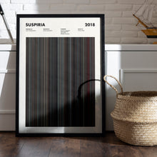 Suspiria Movie Barcode Print, Suspiria Print, Suspiria Poster, Suspiria Wall Art, Suspiria Art Print, Suspiria Frames Print, Movie Buff Gift 1617488114