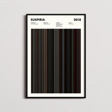 Suspiria Movie Barcode Print, Suspiria Print, Suspiria Poster, Suspiria Wall Art, Suspiria Art Print, Suspiria Frames Print, Movie Buff Gift 1617488114