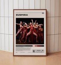 Suspiria Movie Poster, Luca Guadagnino, Minimalist Movie Poster