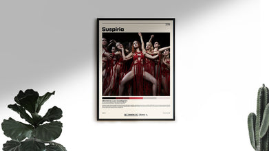 Suspiria  Luca Guadagnino Minimalist Movie Poster, Vintage Retro Art Print, Custom Poster, Wall Art Print, Home Decor 1008829765