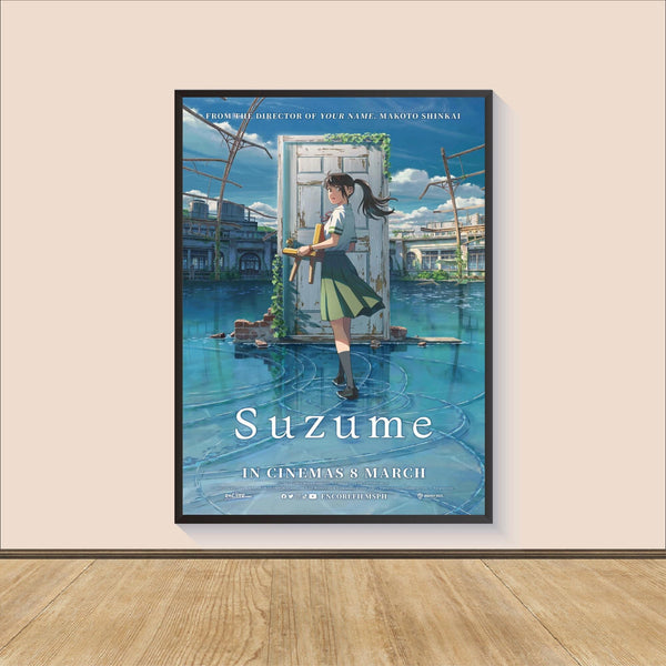 Suzume Movie Poster Print, Canvas Wall Art, Room Decor, Movie Art, Gifts for HimHer, Wall Art Print, Vintage Film Art, Movie Print 1556344110