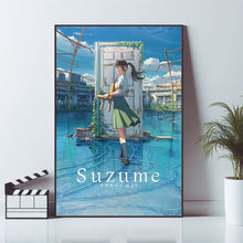 Suzume, Movie Poster, Wall Art Prints, Art Poster, Canvas Material Gift, Keepsake, Home Decor, Live Room Wall Art 1599279733