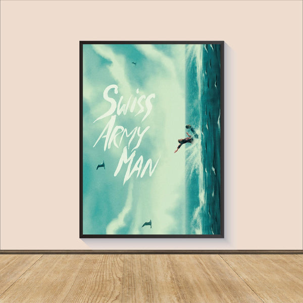 Swiss Army Man Released Movie Poster Print, Canvas Wall Art, Room Decor, Movie Art, Gifts for HimHer, Movie Print, Art Print 1570754909