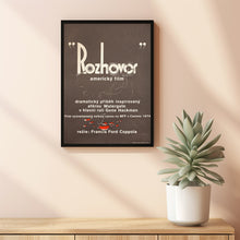 THE CONVERSATION Movie Poster, Canvas Wall Art, Room Decor, Movie Art