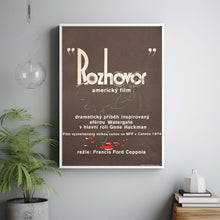 THE CONVERSATION Movie Poster, Canvas Wall Art, Room Decor, Movie Art