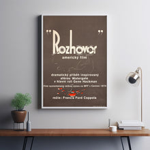 THE CONVERSATION Movie Poster, Canvas Wall Art, Room Decor, Movie Art