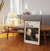 THE DEPARTED Movie Poster - Midcentury Wall Art Print - Minimalist Retro Movie Poster - Midcentury Modern Home Decor 1433485548