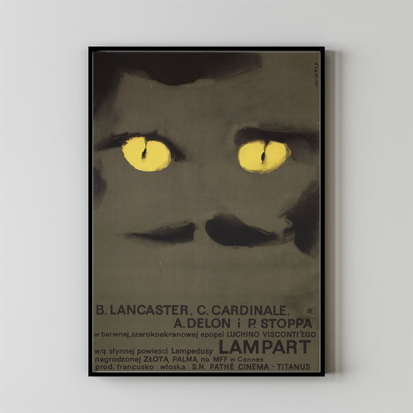 THE LEOPARD Movie Poster, Canvas Wall Art, Room Decor, Movie Art