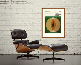 THE LORD of the RINGS Inspired Art Print Poster - Fellowship of The Ring, 18 x 24 Lithograph, Mid-Century Modern, Swiss, Vintage, Retro Home 1023576254