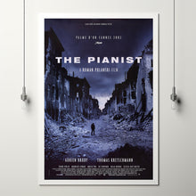 THE PIANIST Movie Poster, Canvas Wall Art, Room Decor, Movie Art 1