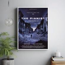THE PIANIST Movie Poster, Canvas Wall Art, Room Decor, Movie Art 1