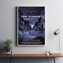 THE PIANIST Movie Poster, Canvas Wall Art, Room Decor, Movie Art 1