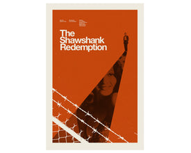 THE SHAWSHANK REDEMPTION Movie Poster, Stephen King, Art Print - Minimalist, Helvetica, Mid-Century Modern, Swiss, Office 872656953