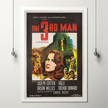 THE THIRD MAN Movie Poster, Canvas Wall Art, Room Decor, Movie Art