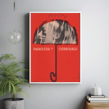 THE UMBRELLAS OF CHERBOURG Movie Poster, Canvas Wall Art, Room Decor, Movie Art