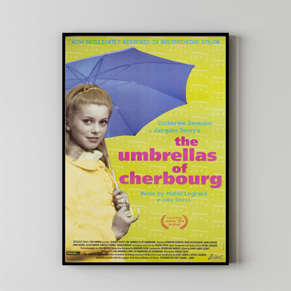 THE UMBRELLAS OF CHERBOURG Movie Poster, Canvas Wall Art, Room Decor, Movie Art 11