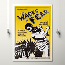 THE WAGES OF FEAR Movie Poster, Canvas Wall Art, Room Decor, Movie Art