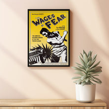THE WAGES OF FEAR Movie Poster, Canvas Wall Art, Room Decor, Movie Art