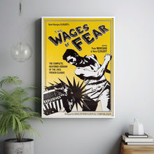 THE WAGES OF FEAR Movie Poster, Canvas Wall Art, Room Decor, Movie Art