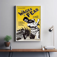 THE WAGES OF FEAR Movie Poster, Canvas Wall Art, Room Decor, Movie Art